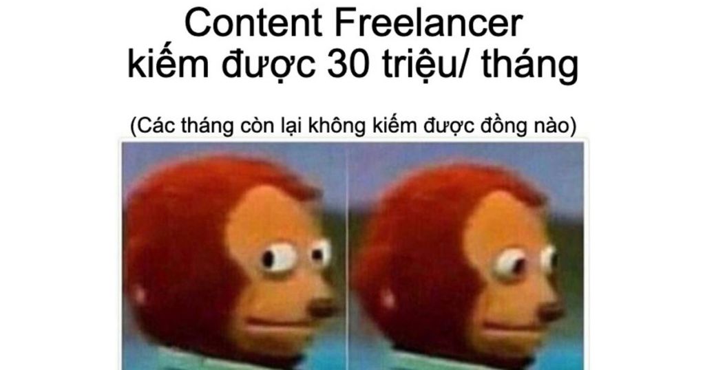 Thu nhập không ổn định khi làm freelancer